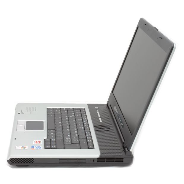 side view of laptop computer
